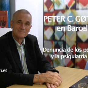 PETER C. GØTZSCHE en Barcelona – Denuncia de los psicofármacos y la psiquiatría moderna